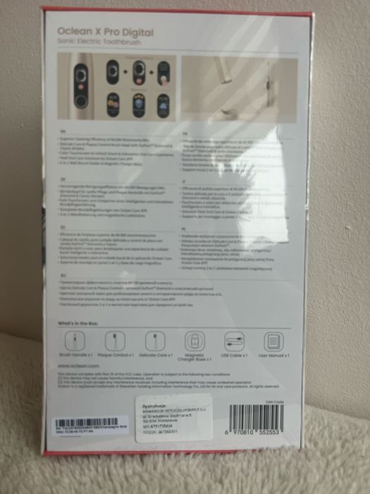 Oclean X pro digital zloty