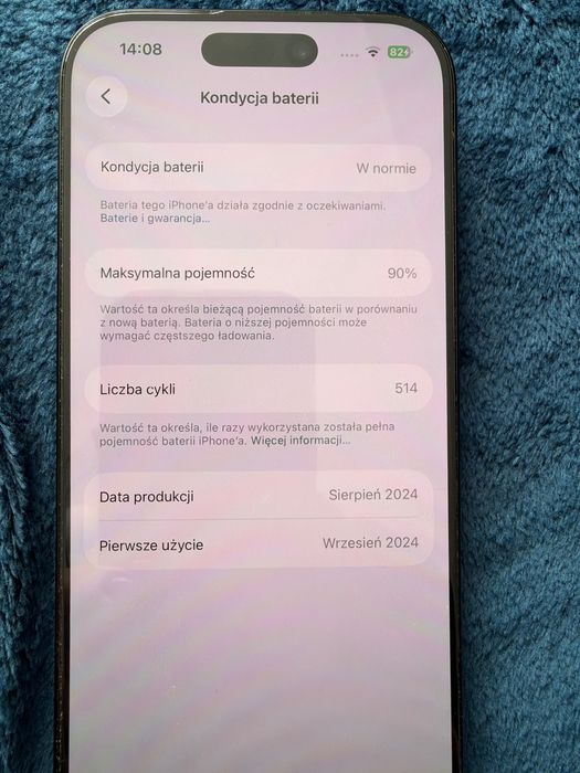 Idealny IPhone 16 Pro 128 GB!