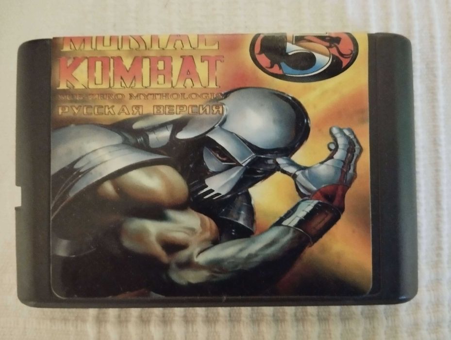 Картридж Mortal Kombat Mythologies Sub-Zero  Sega 16 bit