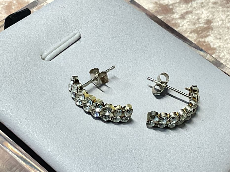 Brincos prata peças vintage