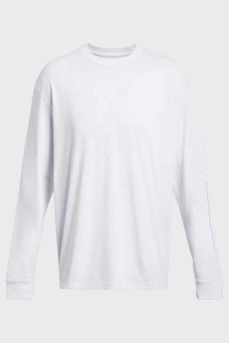 Чоловічий білий лонгслів Under Armour 1382890