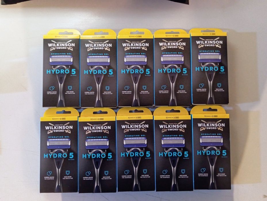 Wilkinson Hydro 5 maszynka do golenia uchwyt +2 wklady 10 opk.