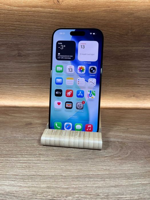 Apple iPhone 16 Pro 128 Black! АКБ 100% (3 цикли)! З США!!! №: 7218!!