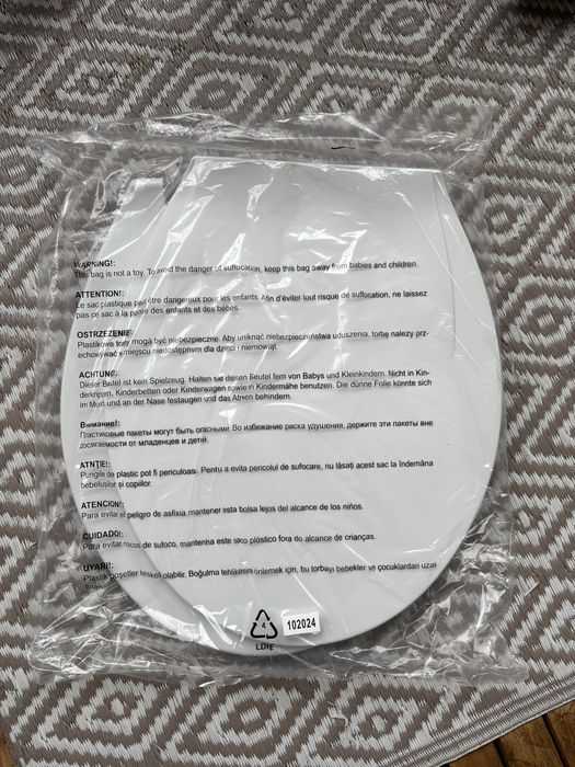 Deska sedesowa plastik