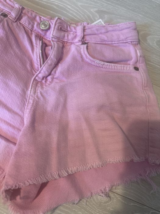 Spodenki 2x jeansowe krótkie Mayoral ,Zara 134