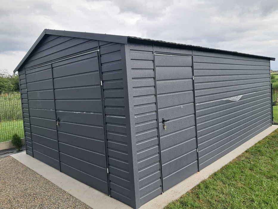 Garaż blaszany , domek narzędziowy schowek PRODUCENT SZYBKA REALIZAJCA