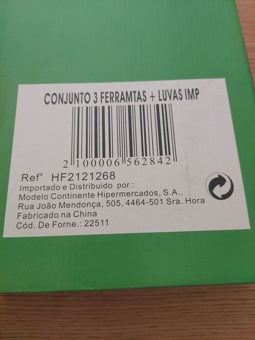 Conjunto de jardim novo
