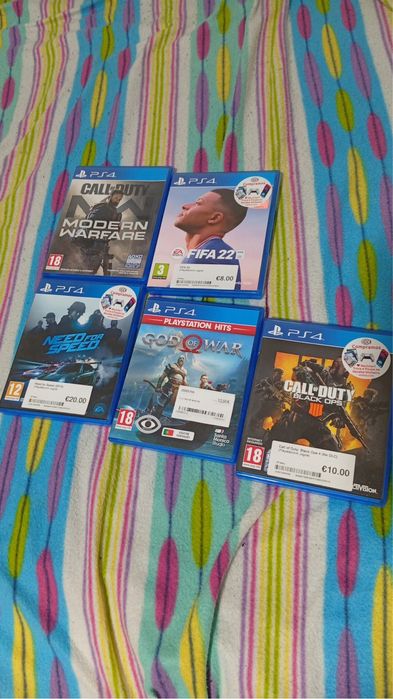 Play 4 em exelente estado 5 jogos