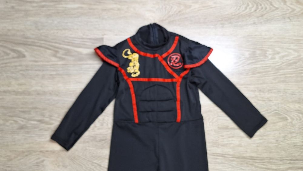 Ninja strój przebranie na karnawał kostium 110- 116