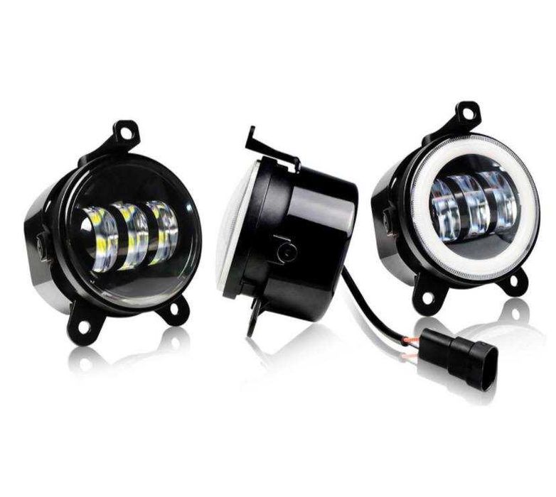 Фара LED протитуманна ВАЗ 2170 - 2173, ГАЗЕЛЬ, Jeep 3.5 дюйма
