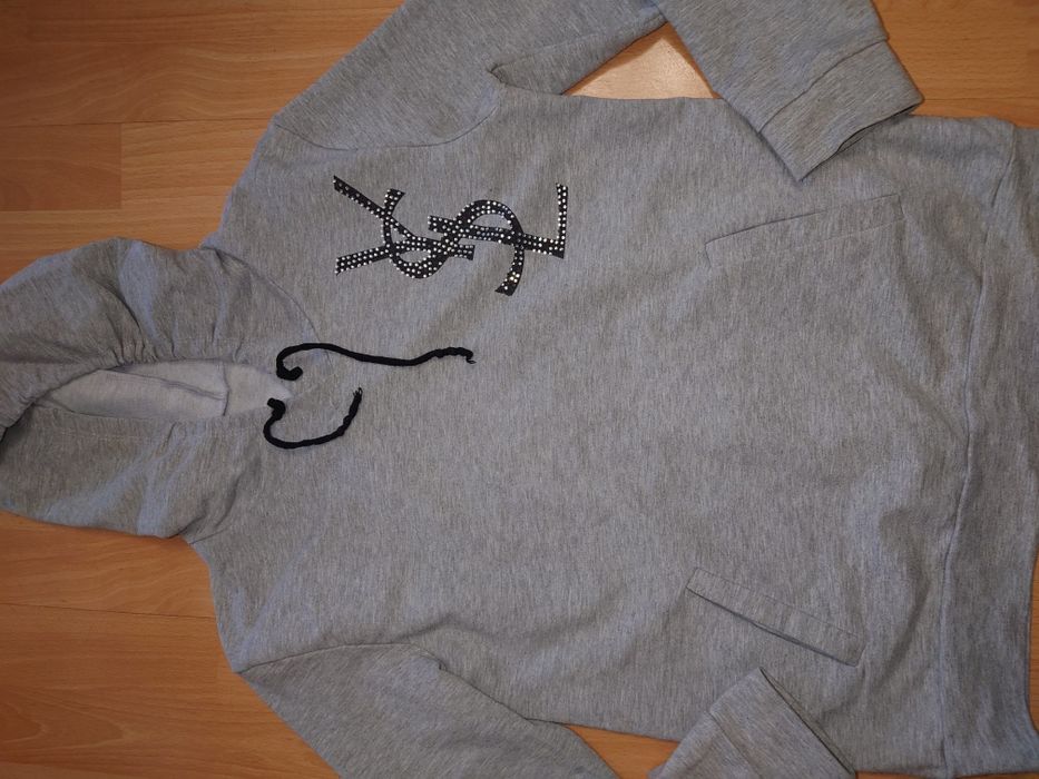 Bluza szara kangurek