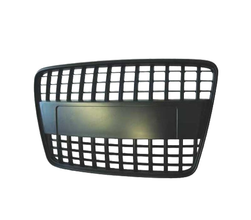 GRELHA FRONTAL SEM SÍMBOLO AUDI Q7 05-09 PRETA