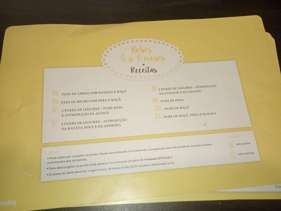 Bimby Baby Box receitas