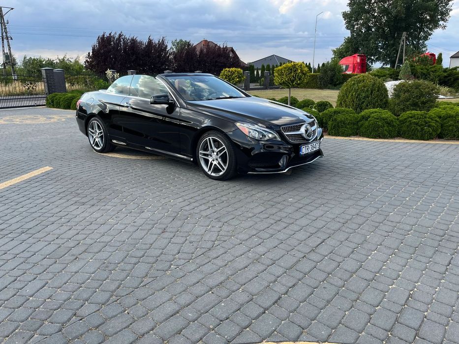 Mercedes-Benz Klasa E * E 550 * Amg * Cabrio * Jedyny słuszny silnik V8 * Full opcja