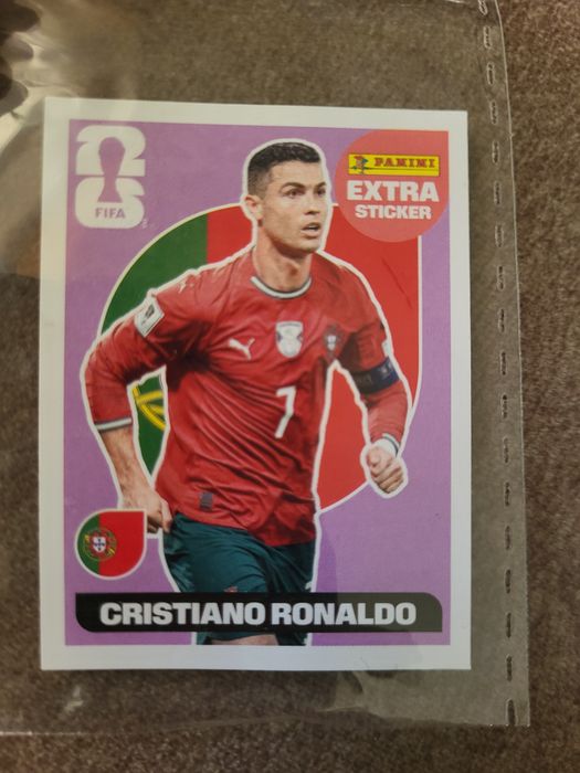Cromo extra  Ronaldo mundial 2026