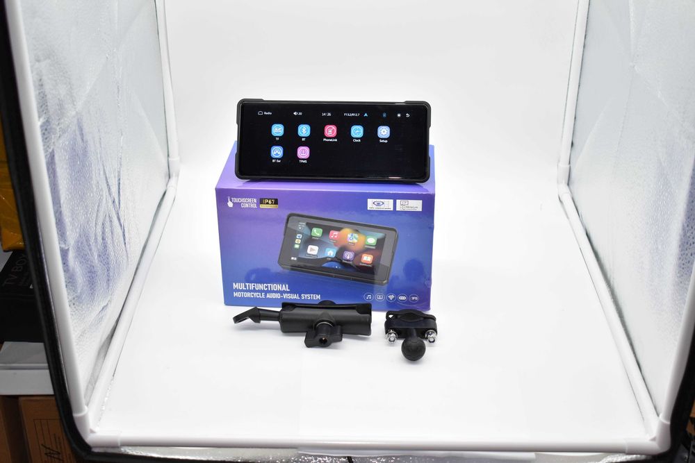 Ecrã Táctil CarPlay e Android Auto Sem Fios para Moto – Carplay Mota