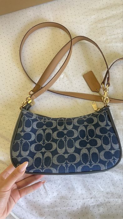 mala da coach azul