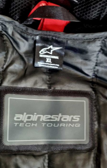 1 Casaco Alpinestars unisexo, novo, tamanho XL. (Veste tamanho M)