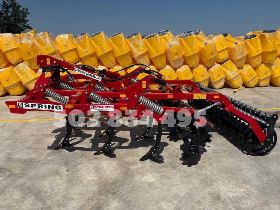 Agregat podorywkowo orkowy / bezorkowiec/ STRUMYK 2m/ 2,4m/ 3m SPRING