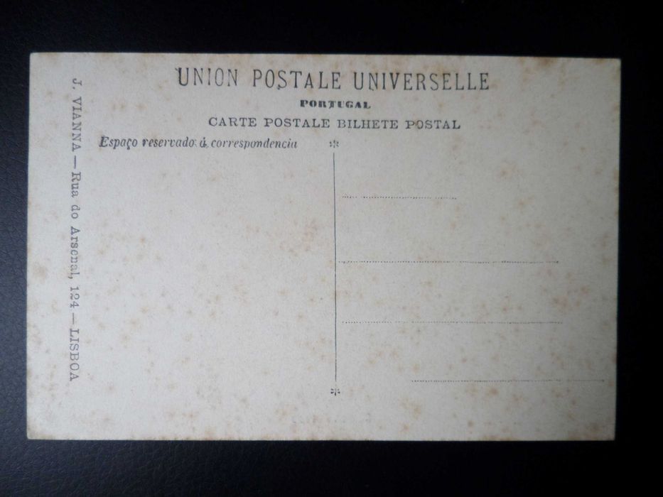 Postal antigo  Estoril, 'Chalet Barros'  . Nunca usado.