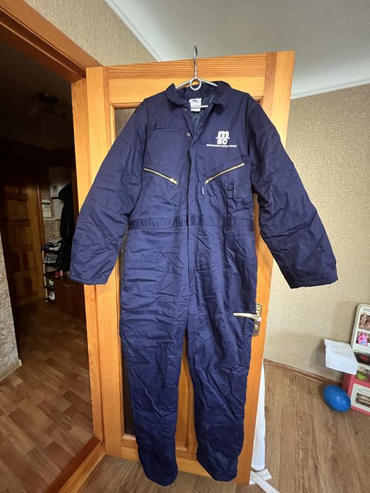 Зимний теплый комбинезон, спецодежда