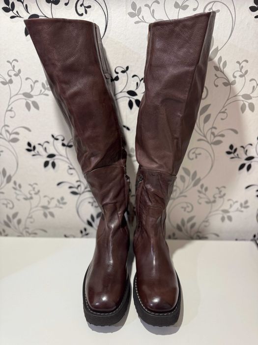 Чоботи високі жіночі від преміального бренду A.S.98, 40р