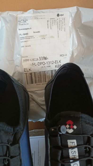 Buty sportowe niebieskie