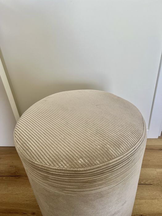 Banqueta para toucador bege