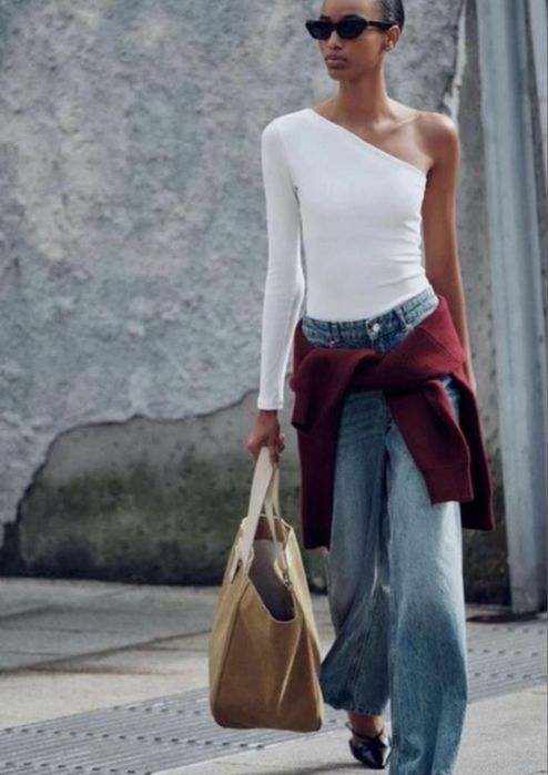 Білий бодік Zara
