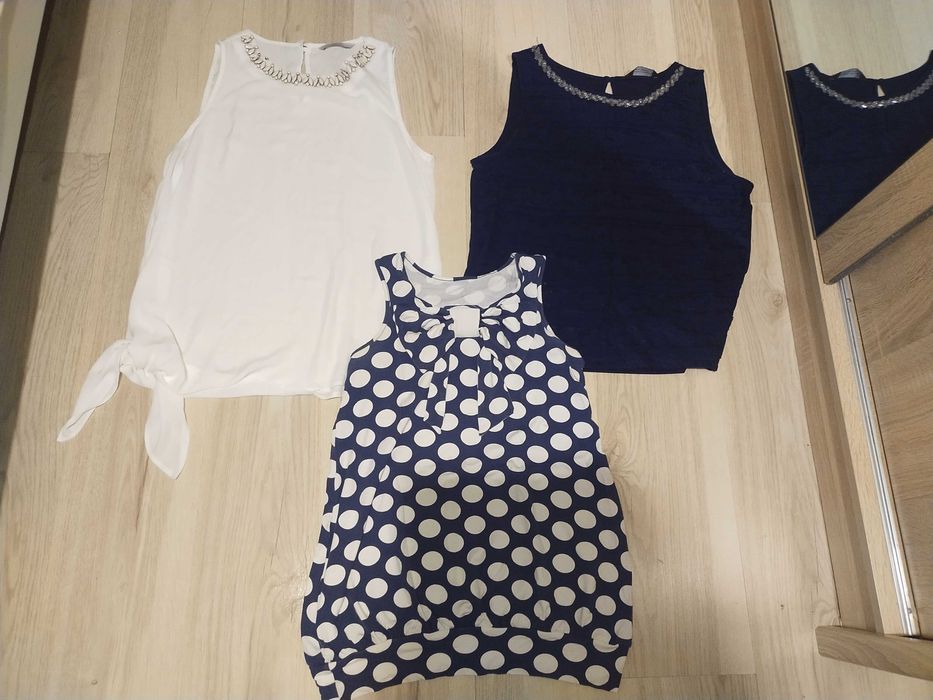 Koszulki damskie M/L 3szt