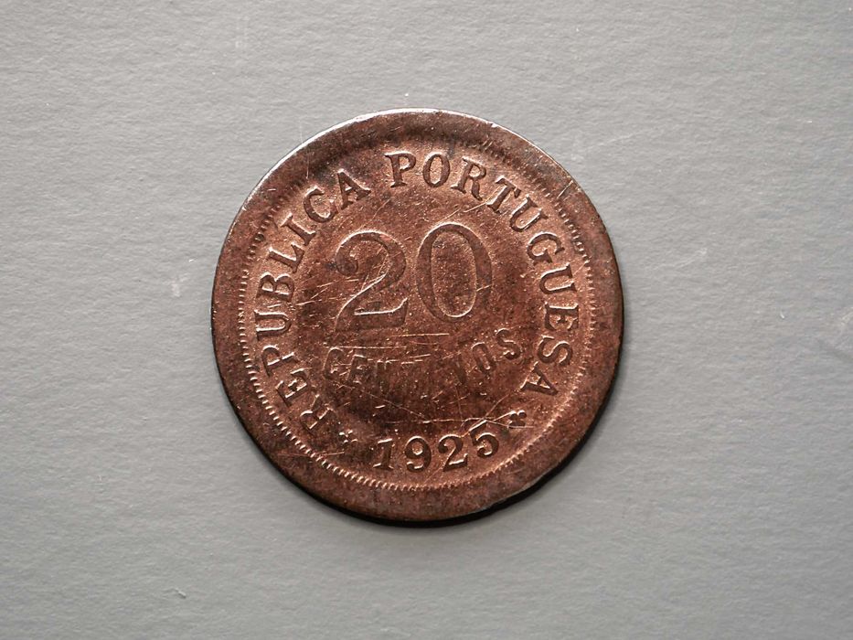Moeda 20 Centavos 1925