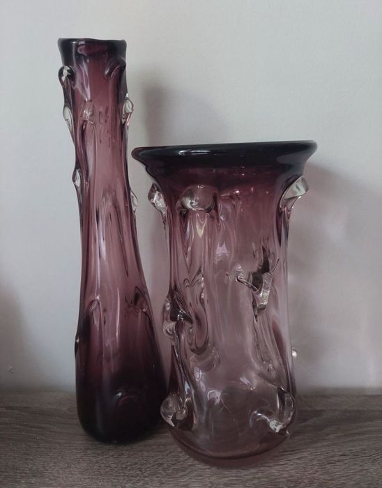 Stary wazon Sękacz 43 cm fioletowy – HSG Ząbkowice, PRL (Stan Idealny)