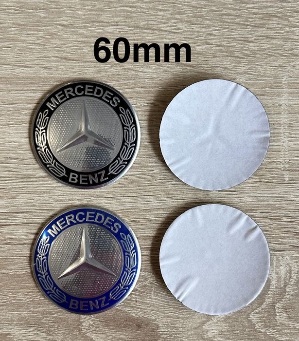Conjunto 4 Centros Jantes Mercedes Benz 56mm 60mm 65mm 68mm 75mm