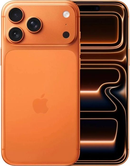 Smartfon Apple iPhone 17 PRO MAX 12 GB / 256 GB srebrny pomaranczowy NOWY FAKTURA GRATISY
