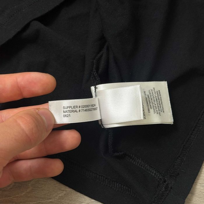 Бавовняна Чорна футболка Ральф Лаурен Polo Ralph Lauren, розмір факт L