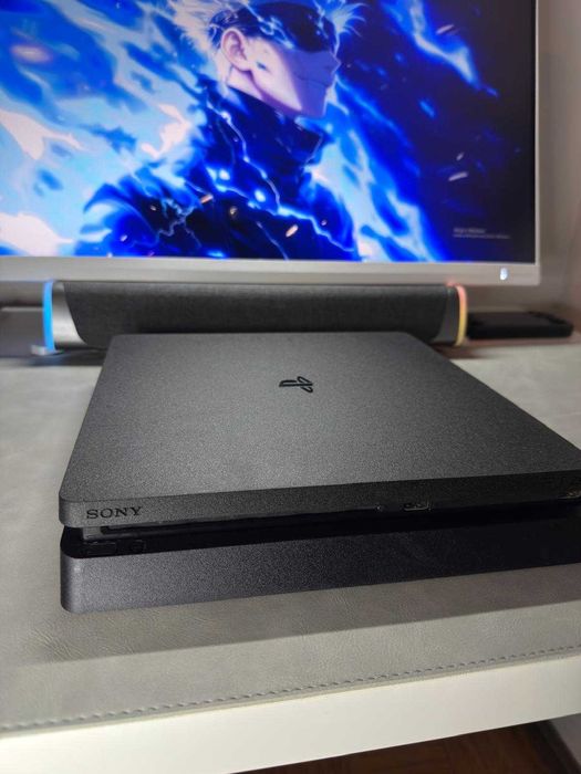 PlayStation 4 Slim 500GB – Silencioso, Otimizado e Pronto para Jogar