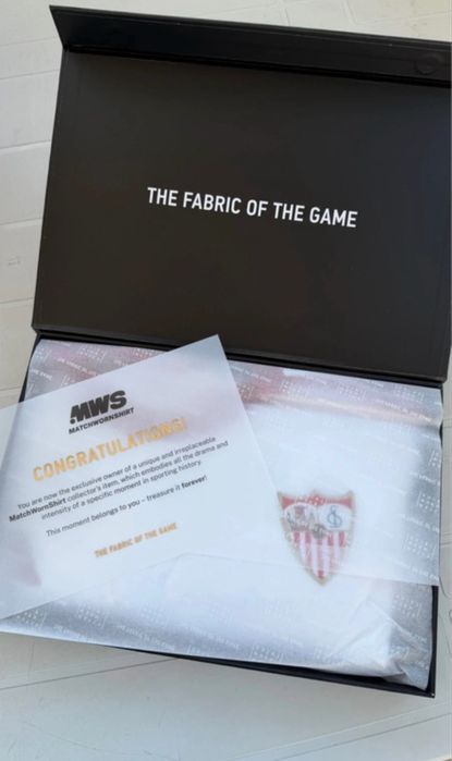 Fábio Cardoso Sevilha "Matchworn Shirt" autografada
