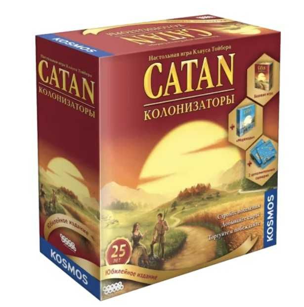 Catan Мореходы Города и рыцари Купцы и варвары, 4-6 гравців ОРИГІНАЛ