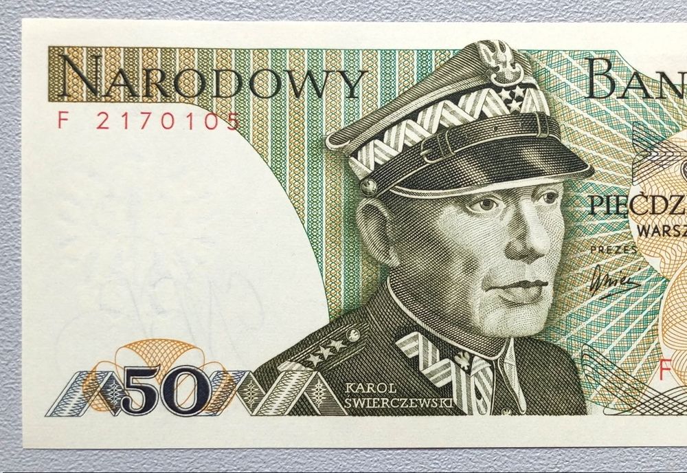 50 zł 1975  - F - st. UNC-