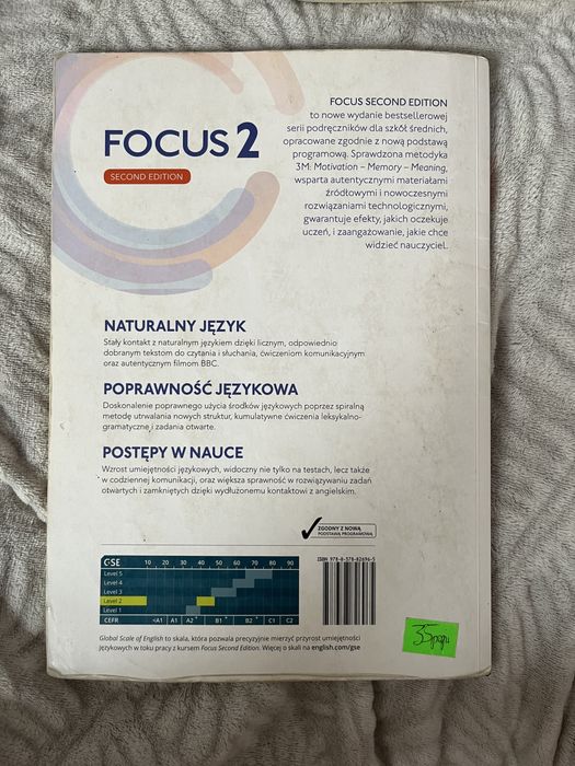 zestaw podręcznika oraz ćwiczen focus 2