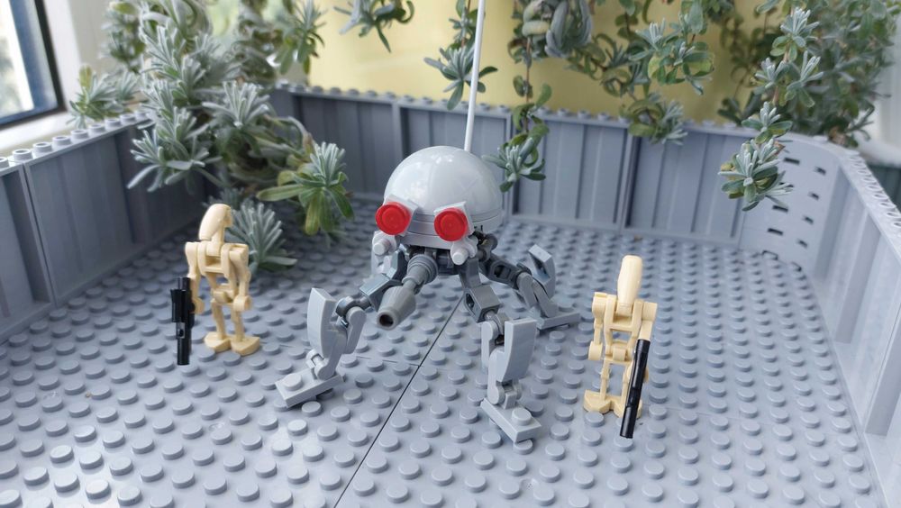 Lego Star wars Лего Звёздные Войны минифигурки дроидов Боевой дроид B1