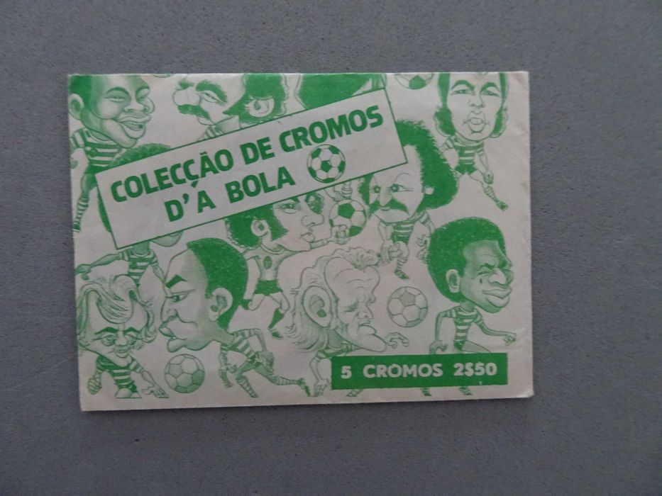Carteira de cromos de futebol D'A Bola - Clube do Cromo