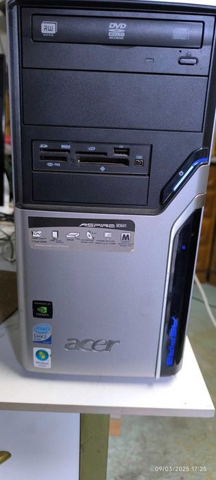 PC Desktop I3 ACER com Monitor LG de 22"