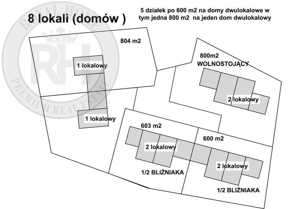 Działka dla Inwestora. PUM 1280 mkw - Widok 4