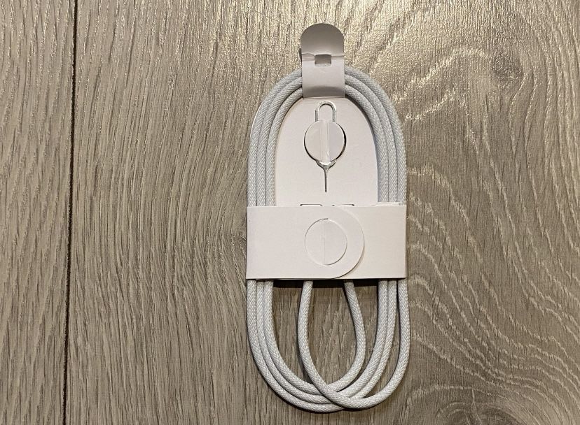 2x Kabel Iphone 15 16 Apple USB-C / USB-C + Kluczyk