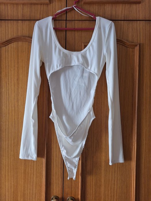 Body Branco de manga comprida T: M/L Lumina
