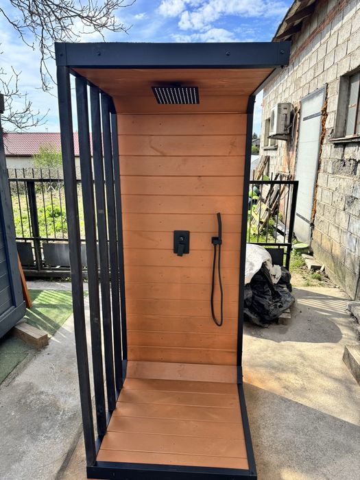 Prysznic ogrodowy prysznic na działke prysznic sauna