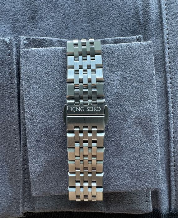 Relógio King Seiko 37mm