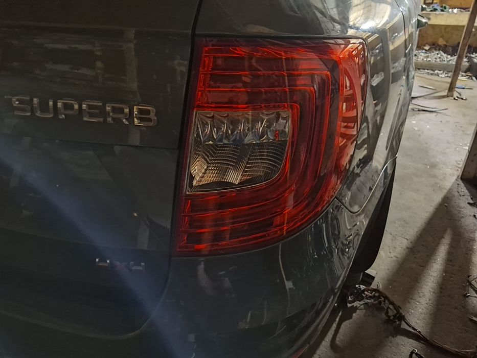 Фара фари SKODA SUPERB 2 Шкода СуперБ  2 рестайл