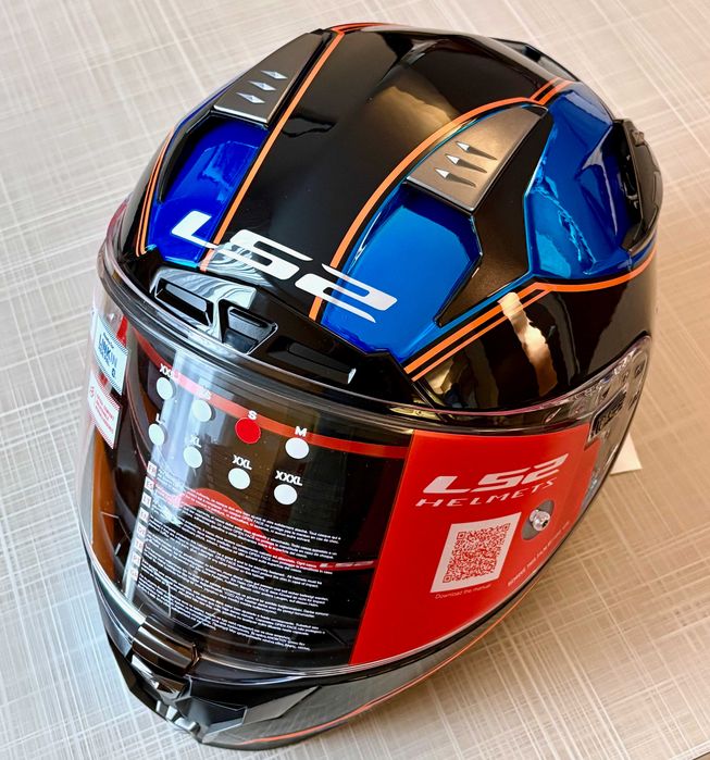 Capacete NOVO LS2 Challenger Carbon/Kevlar (40% DESCONTO) Tam S